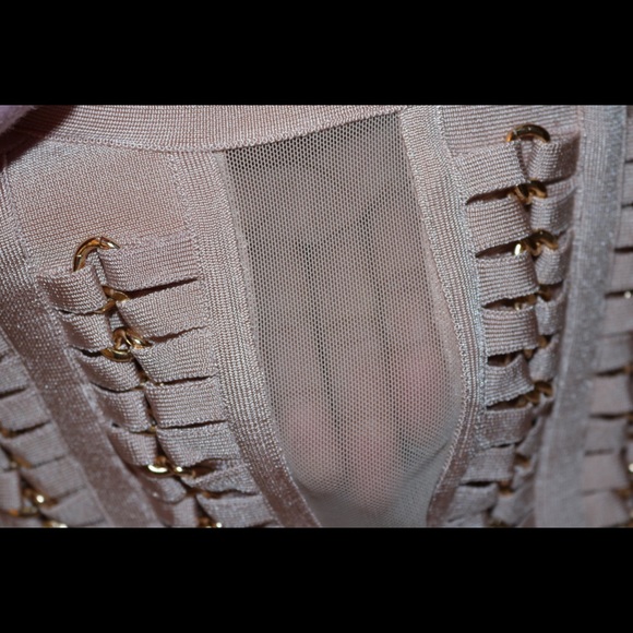 Jessica Rich Collection Janet Dress BLUSH - Picture 6 of 8